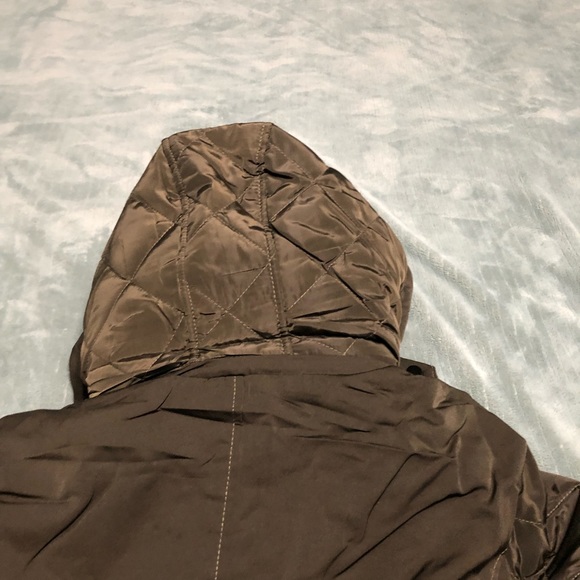 Coalition LA heavyweight quilted arm jacket olive - Picture 6 of 12